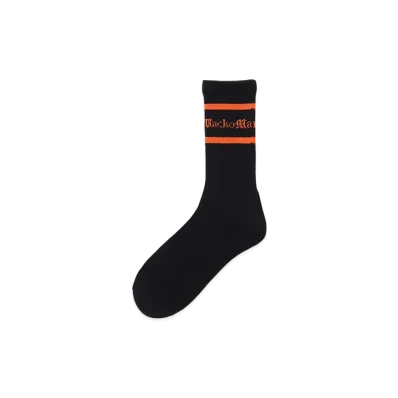 WACKO MARIA Logo Jacquard Socks "Orange"