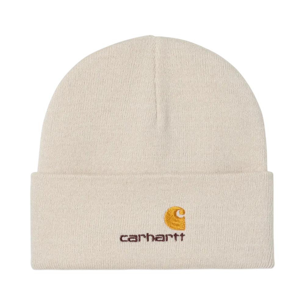 Carhartt WIP American Script Beanie "Moonbeam"