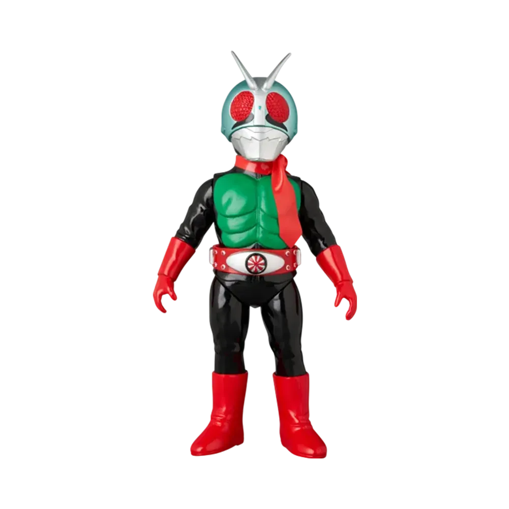 MEDICOM TOY "Toei Retro Sofvi Collection" -Masked Rider- Kamen Rider New No. 2 (Double Rider Color Ver.)