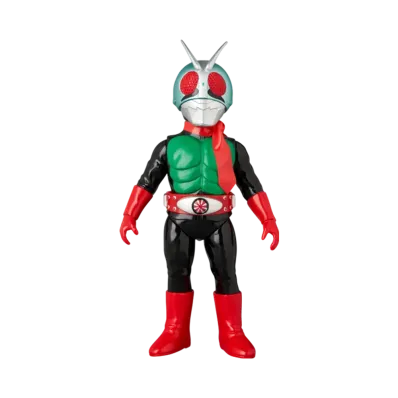 MEDICOM TOY "Toei Retro Sofvi Collection" -Masked Rider- Kamen Rider New No. 2 (Double Rider Color Ver.)