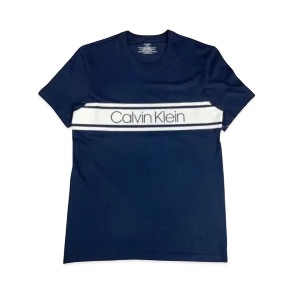 Calvin Klein SS Crew Neck "Navy"