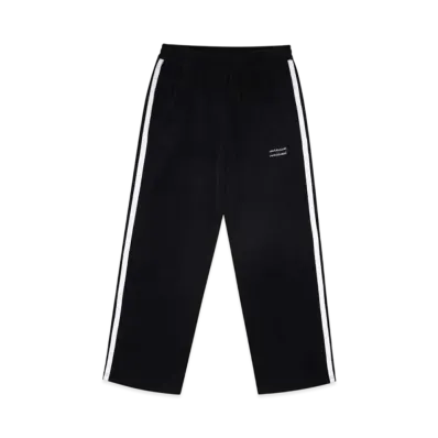 Unknown London Velour Track Pants "Black"