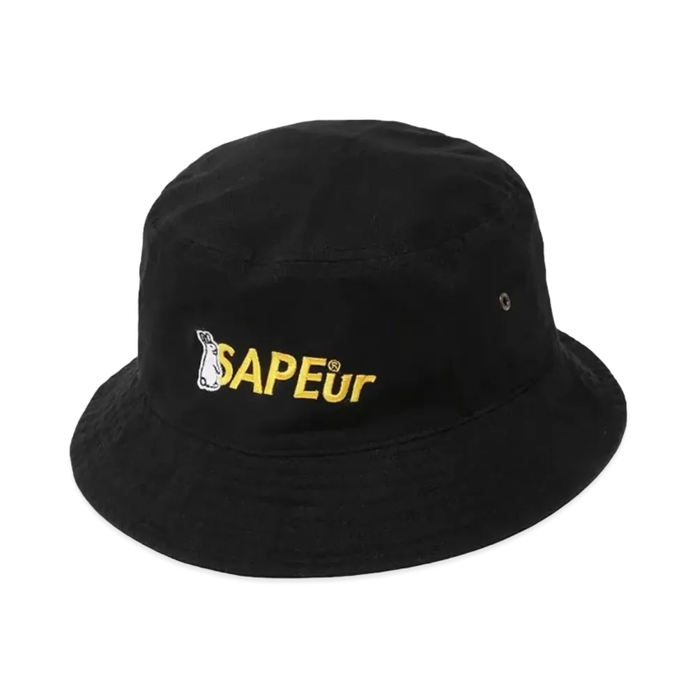 SAPEur FRA844 Bucket Hat "Black"