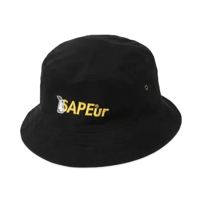 SAPEur FRA844 Bucket Hat "Black"
