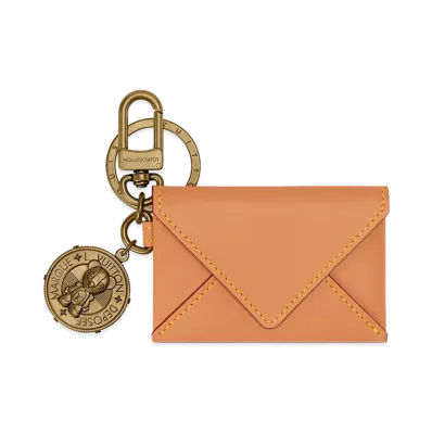 Louis Vuitton Key Holder & Bag Charm LV Envelope "Brown"