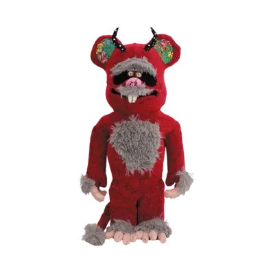 MEDICOM TOY "BEARBRICK" -Anne Valerie Dupond ONE OF KIND- Big Foot 1000%