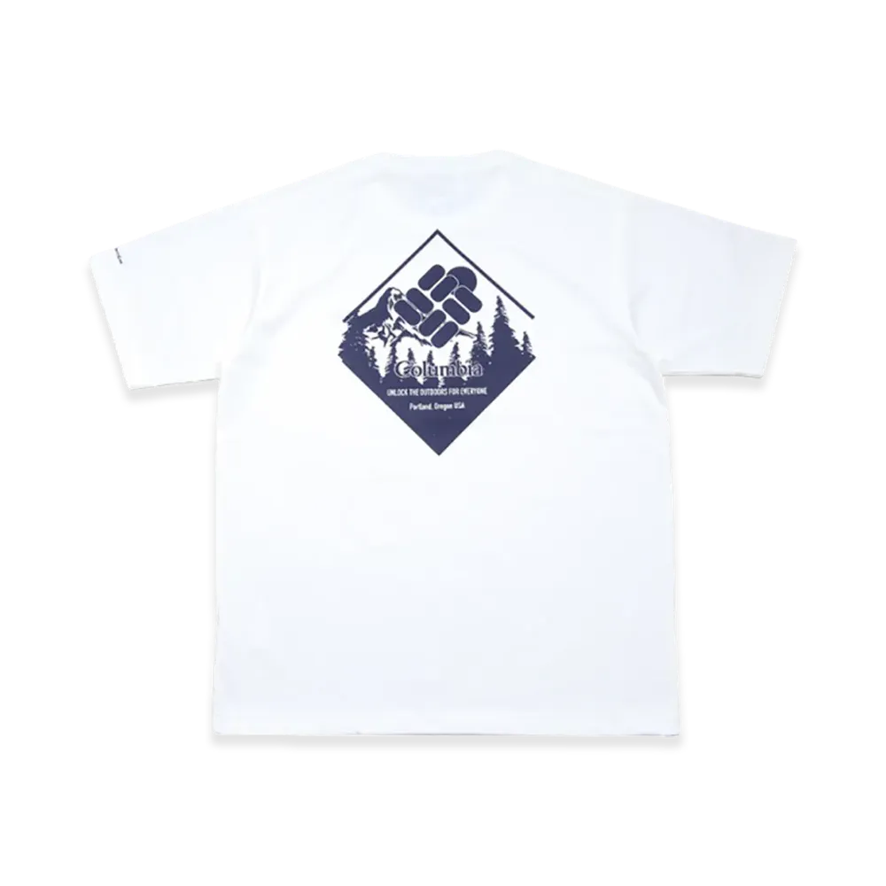 Columbia 26SS Urban Hike Graphic S/S Tee "White/Back"