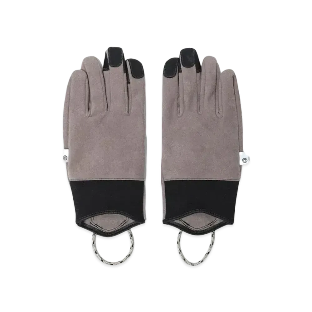 nonnative Explorer Gloves Poly Suede "Khaki"