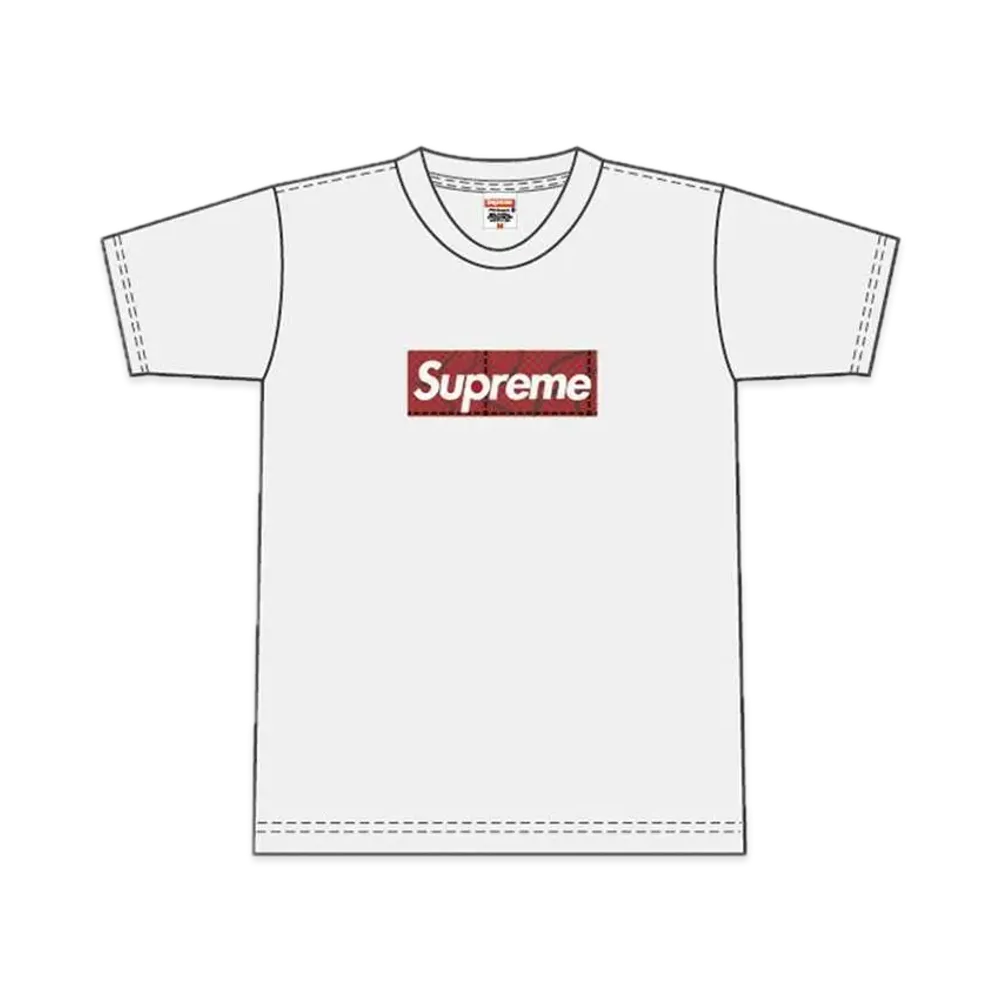 Supreme Snake Skin Box Logo Tee "White"