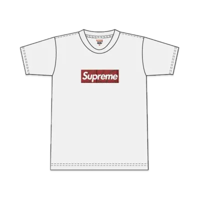Supreme Snake Skin Box Logo Tee "White"