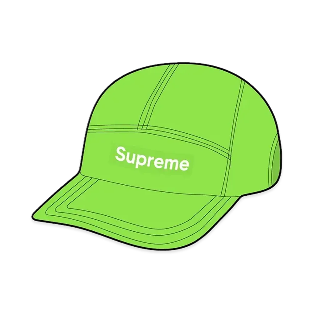 Supreme Windstopper Earflap Camp Cap "Bright Green"