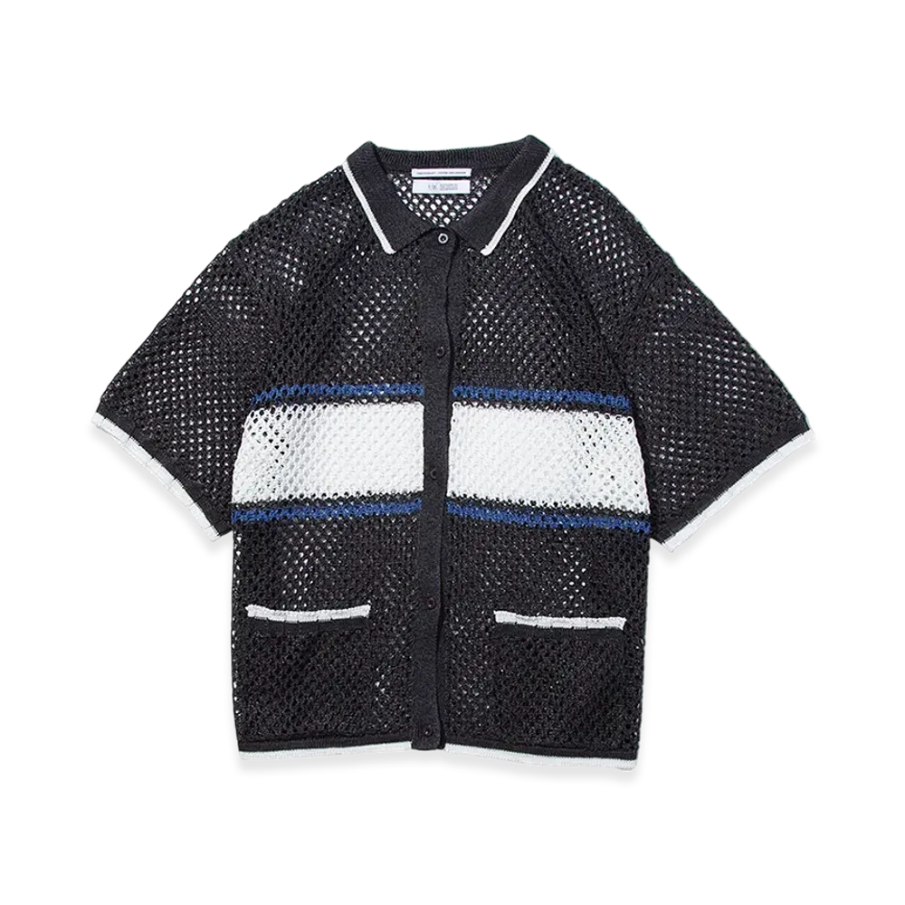F/CE. Mesh Knit Shirt "Charcoal"