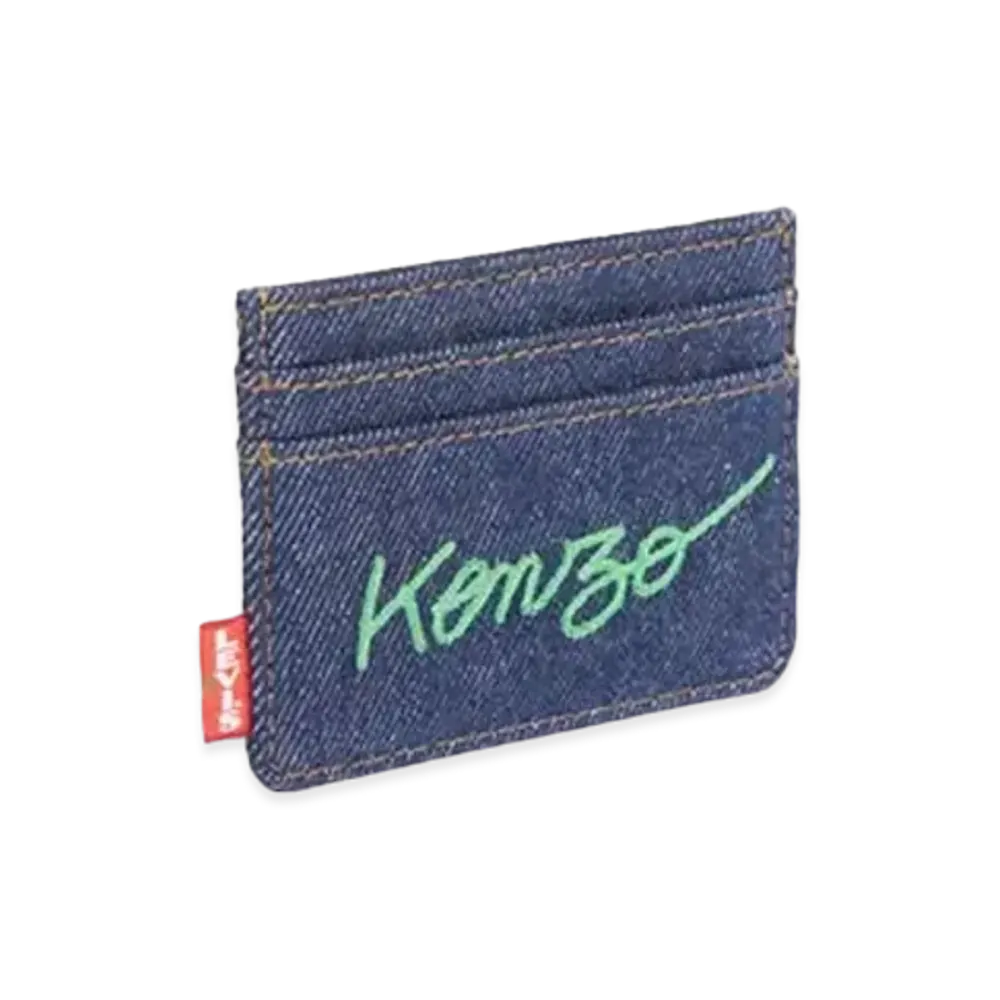 KENZO x Levi's Denim Card Holder "Rinse Blue Denim"