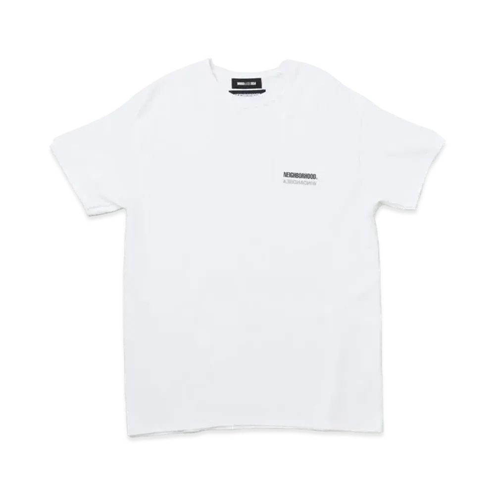 NEIGHBORHOOD WIND AND SEA NHWDS-2 / C-TEE . SS "White"