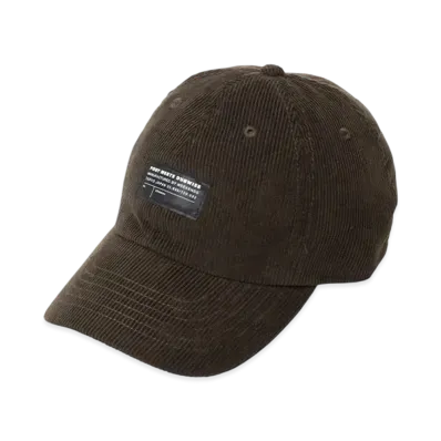 POET MEETS DUBWISE PMD Tag Corduroy 6 Panel Cap "Khaki"