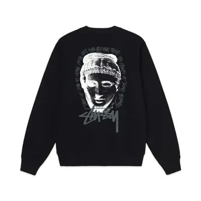 Stussy YOUNG MODERNS CREW "Black"