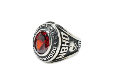 SAINT Mxxxxxx x NEIGHBORHOOD STHD.Silverring "Silver"