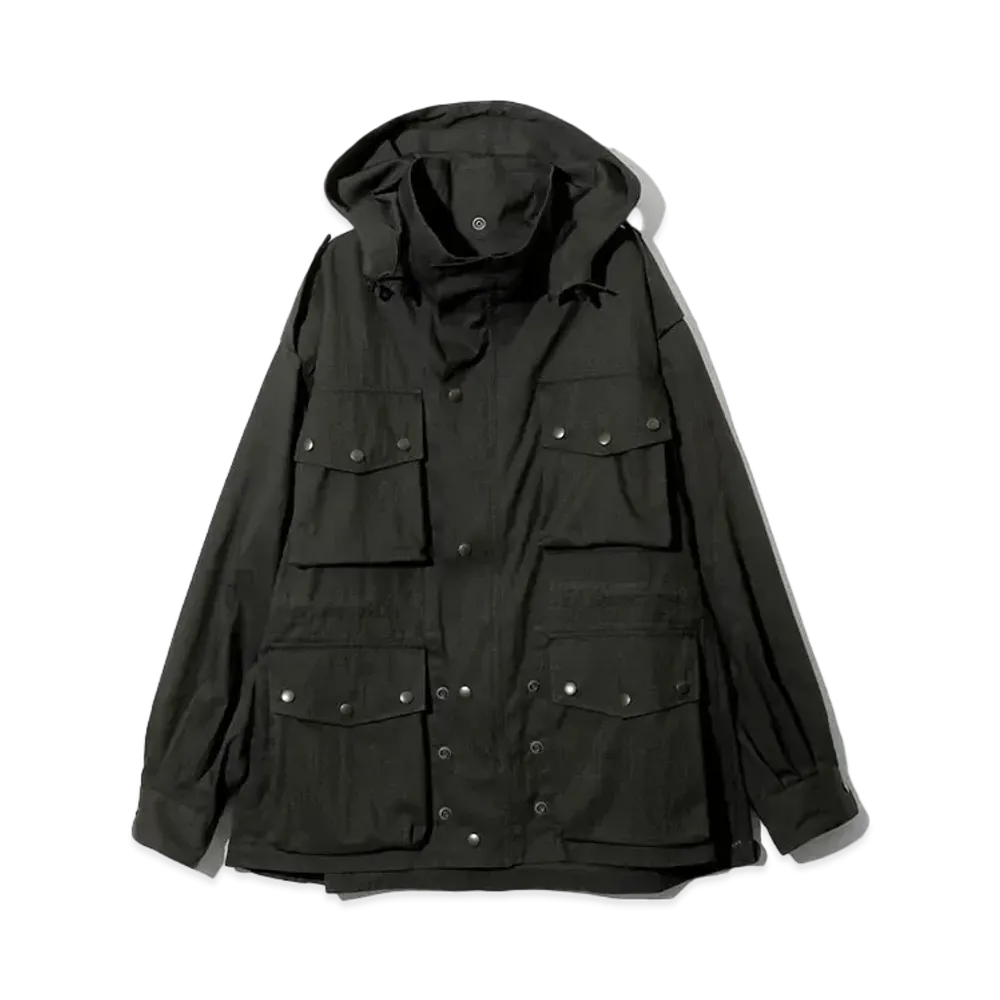 Needles Field Coat - C/N Oxford Cloth "Black"
