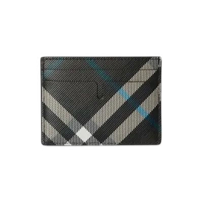 Burberry Check Card Case "Snug"