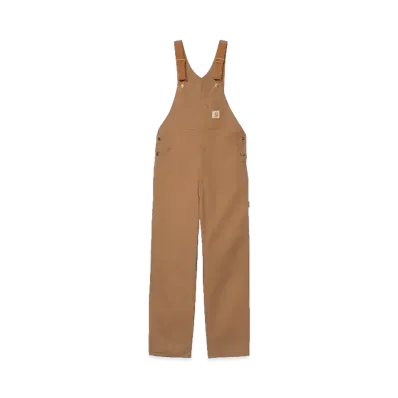 Carhartt WIP Bib Overall "Hamilton Brown Rinsed"