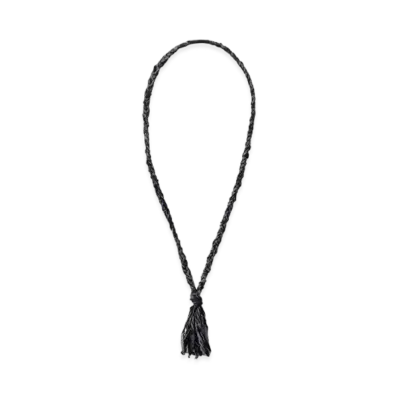 NEIGHBORHOOD JQ Braid Necklace "Black"