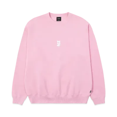HUF Set Megablast Crewneck "Powder Pink"