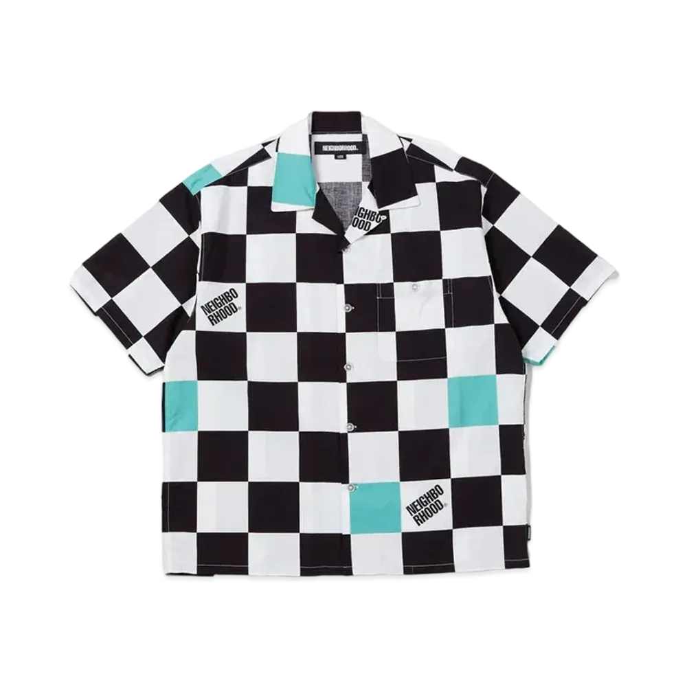 NEIGHBORHOOD Checker Shirt SS "Mint"