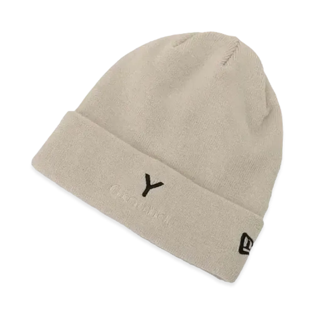 Ground Y x NEW ERA Cuff Knit GY Logo "Off White"