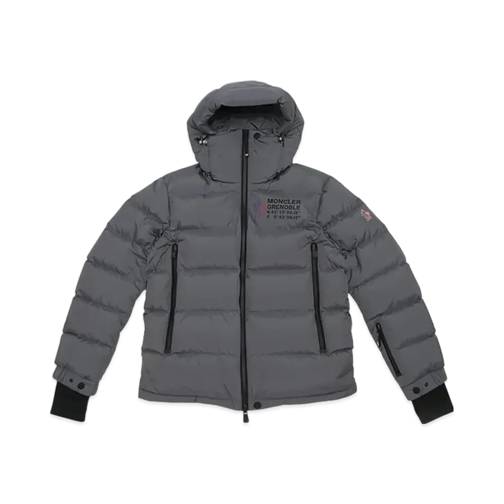 MONCLER Down Jacket Coat Isorno "Gray"