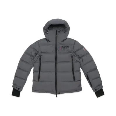 MONCLER Down Jacket Coat Isorno "Gray"