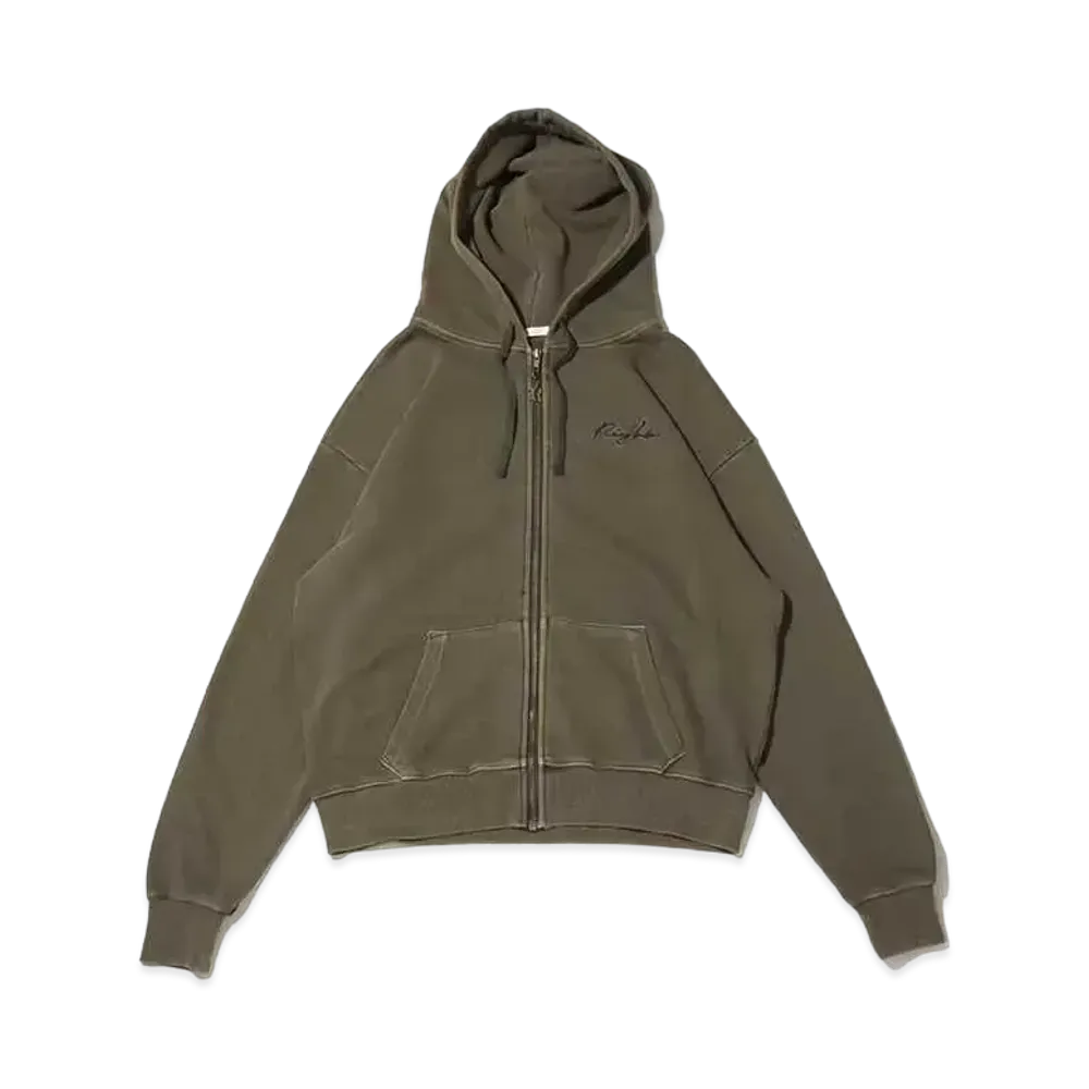 atmos pink x Riehata Logo Sweat Hoodie "Khaki"