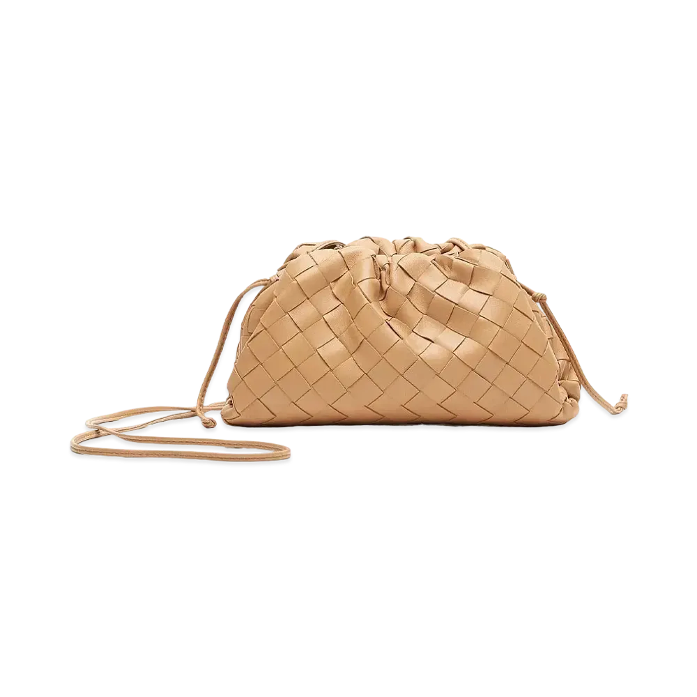 Bottega Veneta Mini Pouch "Almond"