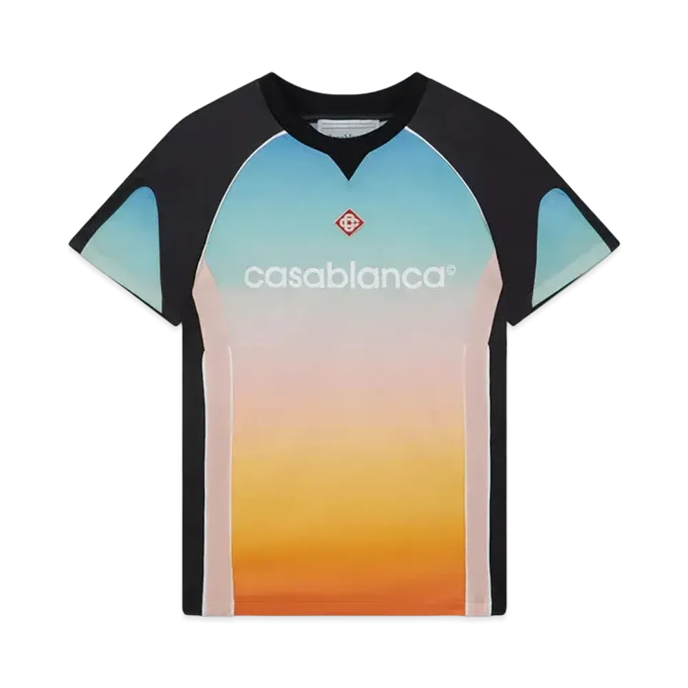 Casablanca Pastel Gradient Football Shirt "Multi"