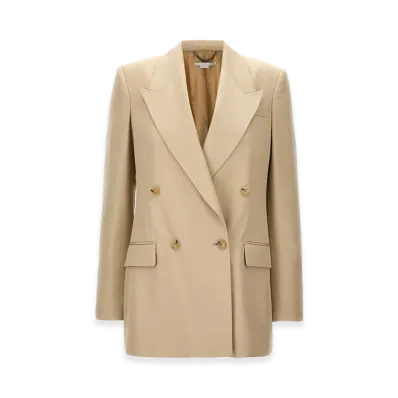 STELLA McCARTNEY Women's Double-Breasted Jacket "Beige"