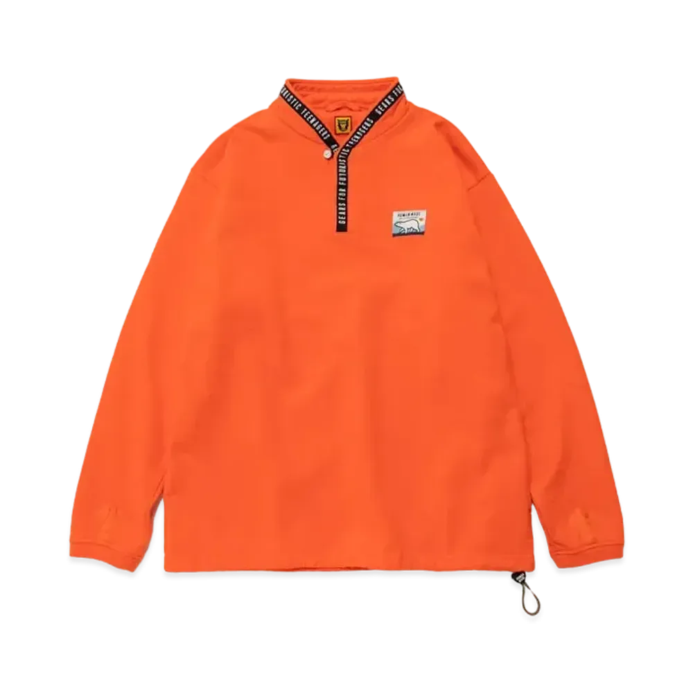 HUMAN MADE Stand Collar Sweatshirt "Orange"