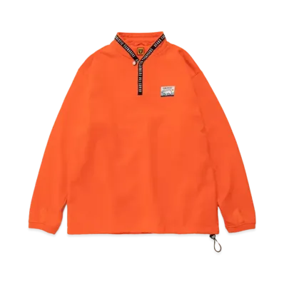 HUMAN MADE Stand Collar Sweatshirt "Orange"