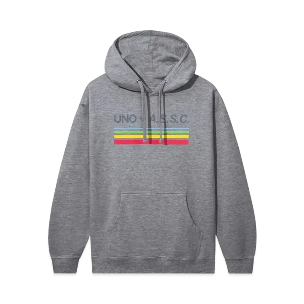ANTI SOCIAL SOCIAL CLUB x UNO Wild Reflective Hoodie "Gunmetal Heather"