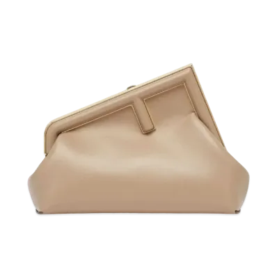 FENDI First Small Leather Bag "Dub Gray"