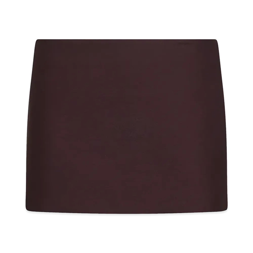 KHAITE Women's "Jett" Skirt "Bordeaux"