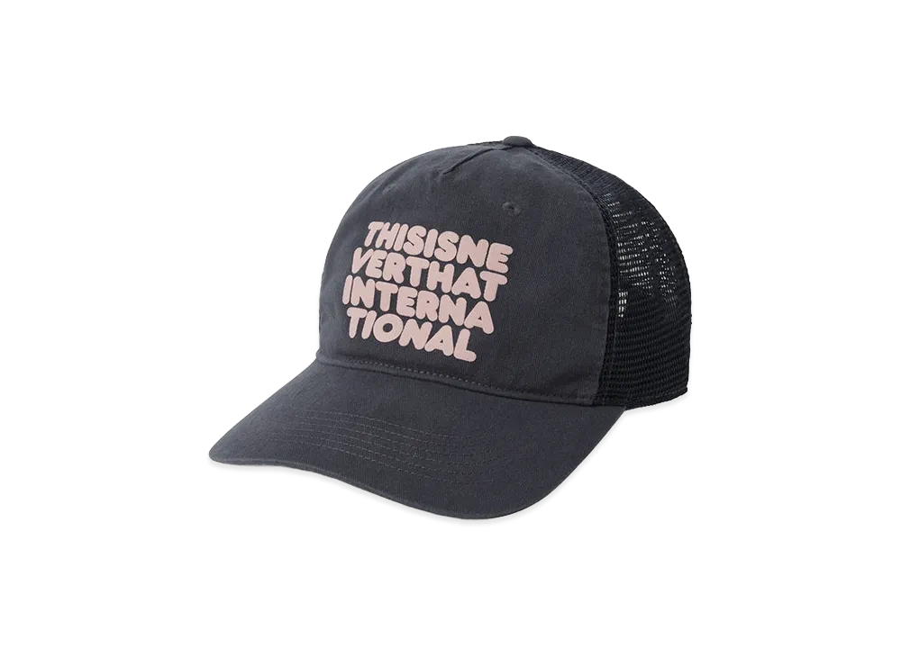 thisisneverthat Washed Trucker Cap "Dusty Navy"