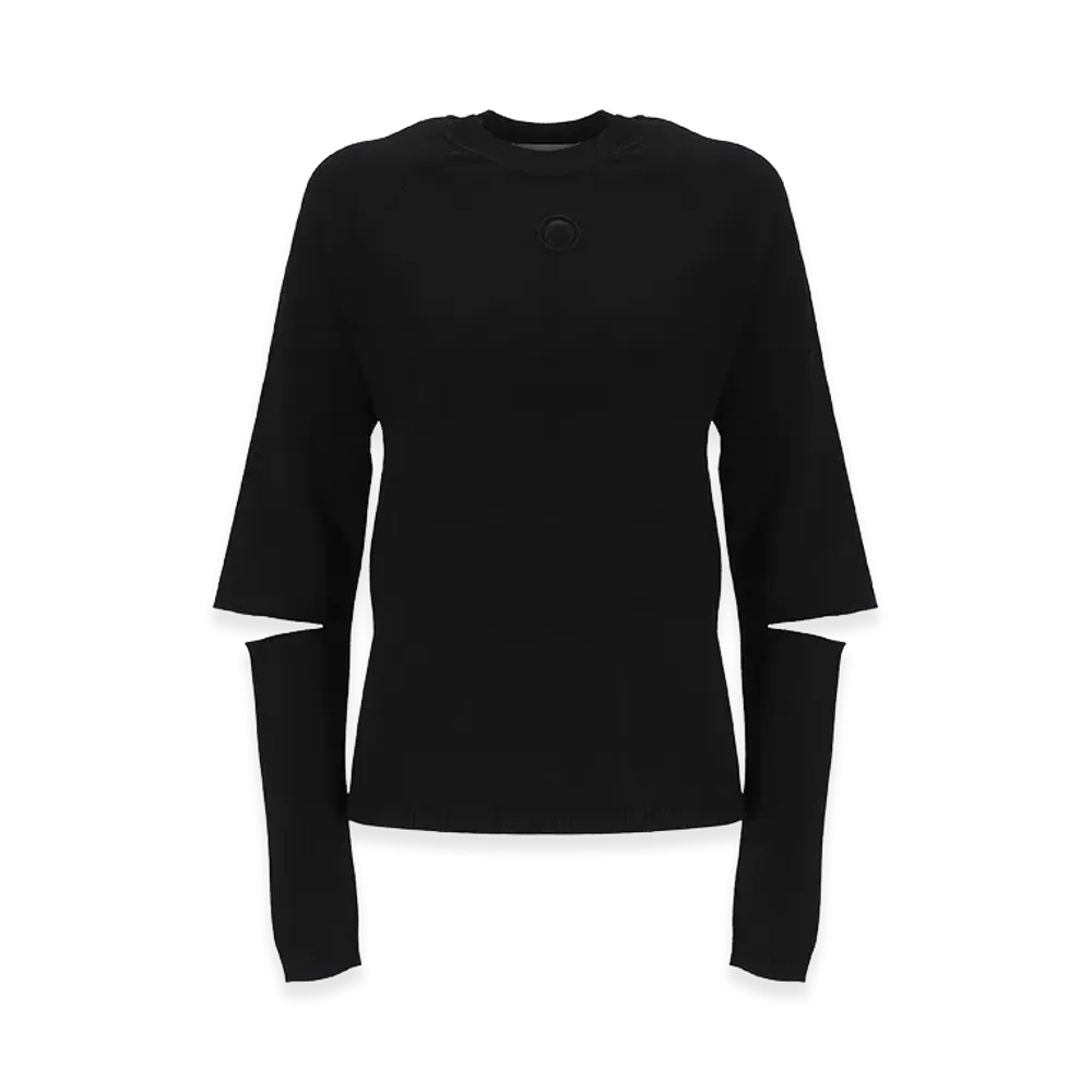 Marine Serre Sweaters "Black"