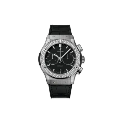 HUBLOT Classic Fusion Chronograph Titanium Diamonds 42mm