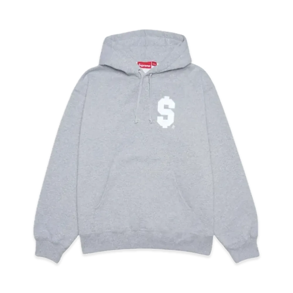Supreme $ Hooded Sweatshirt "Heather Grey"