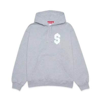 Supreme $ Hooded Sweatshirt "Heather Grey"