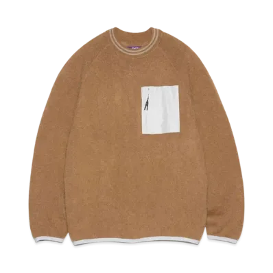 The North Face PURPLE LABEL Mohair Field Crewneck Pullover "Old Tan"