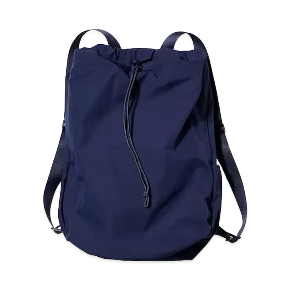 Uniqlo U 24SS Drawstring Backpack "Blue"
