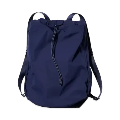 Uniqlo U 24SS Drawstring Backpack "Blue"