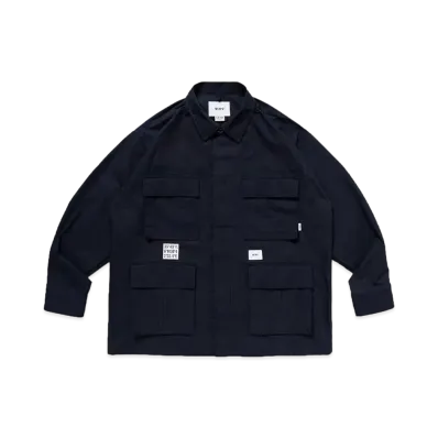 WTAPS JMOD 01 / LS / NYCO. Ripstop. Identity "Navy"