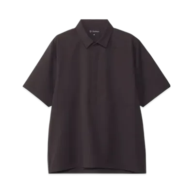 Goldwin All Direction Light Hike Short Sleeve Shirt (Unisex) "Black"