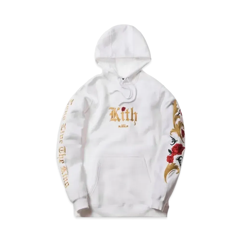 Nike x Kith Lebron Cloak Hoodie "White"
